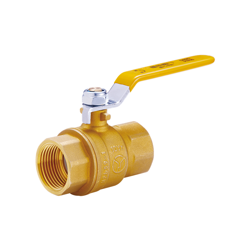 YH-220 Mosiężny zawór kulowy z pełnym otworem i długim uchwytem (F/F)