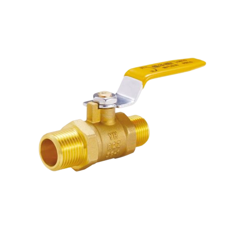 YH-221 Mosiężny zawór kulowy z długim uchwytem (M/M)